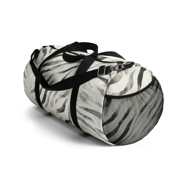 Faded Zebra Duffel Bag