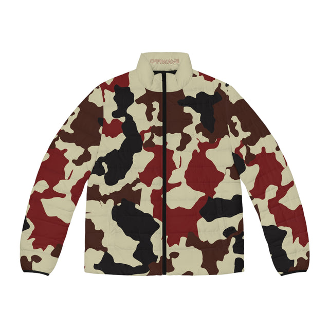 Military Camo Puffer Jacket