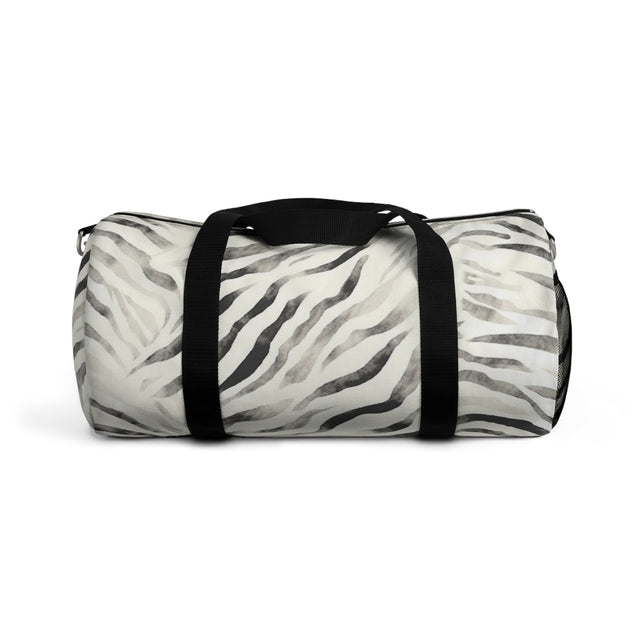 Faded Zebra Duffel Bag