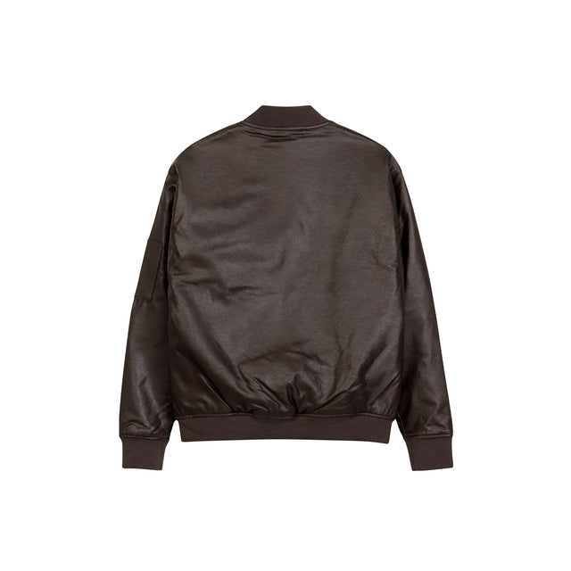 OffWave Leather Bomber Jacket